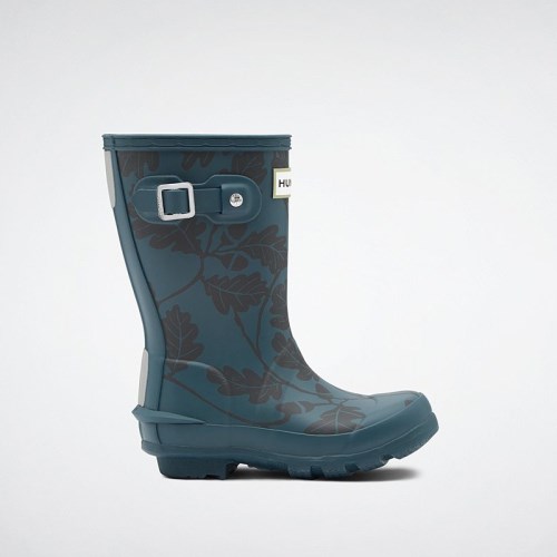 Hunter Original National Trust Print Rain Boots For Kids - NZ P8015